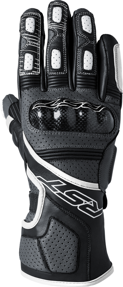 Rst 556-3179408 103179WHI-08 FULCRUM CE GLOVE GREY/WHITE/BLACK SM