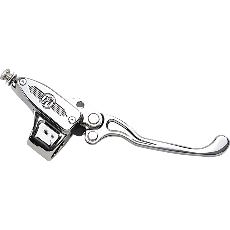 Performance Machine (pm) Contour Lever Assembly - 0062-2510-CH For Harley Motorcycles 1996-2013