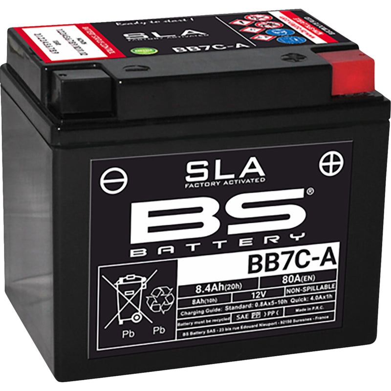 Bs Battery BB Battery - 300843 Yamaha 200 / 125 1990-1994