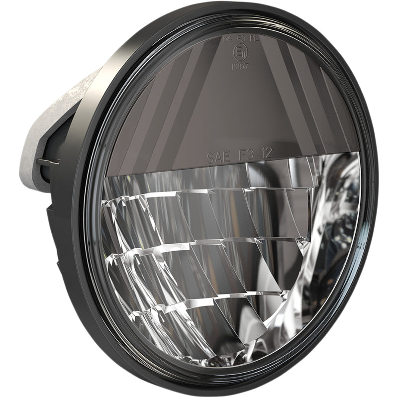 DRAG SPECIALTIES 2001-1793 4.5" LED Reflector Style Passing Lamp 4.5" LED Passing Lamp - Dark Chrome