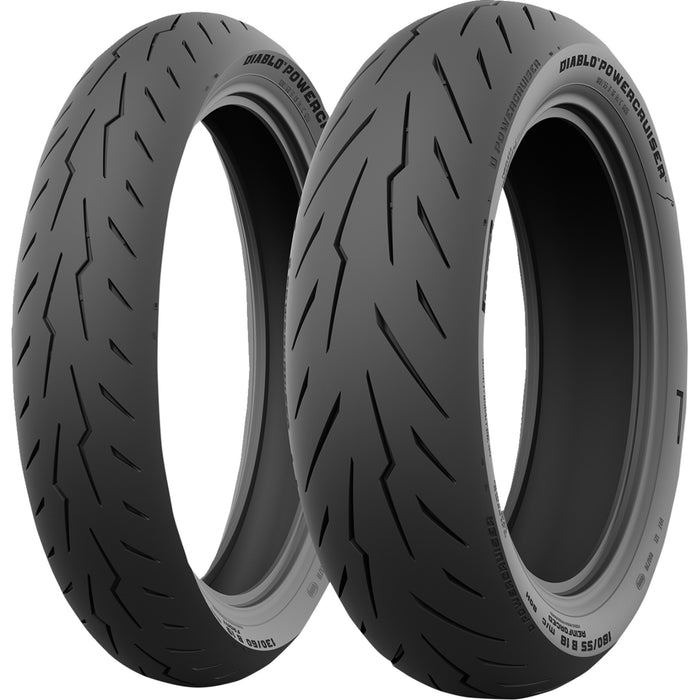 PIRELLI 0305-1022 4586900 Diablo Powercruiser Tire Tire - Diablo Powercruiser - Front - 130/90B16 - 73H