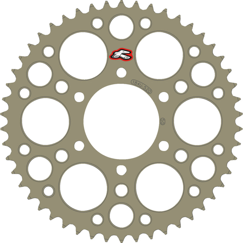 Renthal Sprocket - 184U-520-50P-HA For Kawasaki Motorcycles 1990-2025 | Triumph Daytona / Tiger / XC 800 / Street 2006-2020 | CFMOTO 700CL Sport 2023