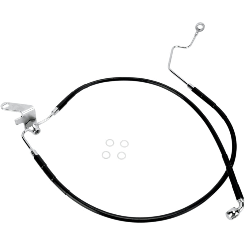 Drag Specialties Brake Line - 1741-2954 For Harley Softail 2000-2006