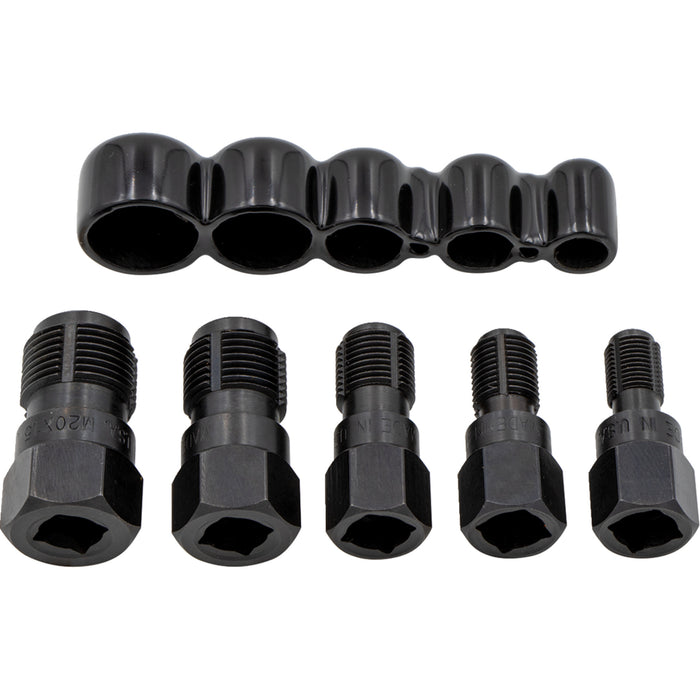 LANG TOOLS 3801-0431 1030 5 Piece Thread Chaser Tap Set Thread Chaser Tap - Single-End - Set
