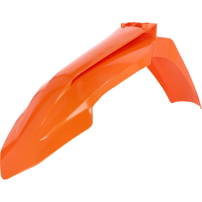 ACERBIS 1403-4392 2986475226 Fender Replacement Plastic Front Fender - '16 OEM Orange - KTM
