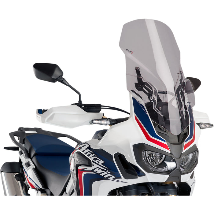 PUIG HI-TECH PARTS 2301-2680 9156H Z-Racing Windscreen Race Windscreen - 23-1/4" - Smoke - Honda