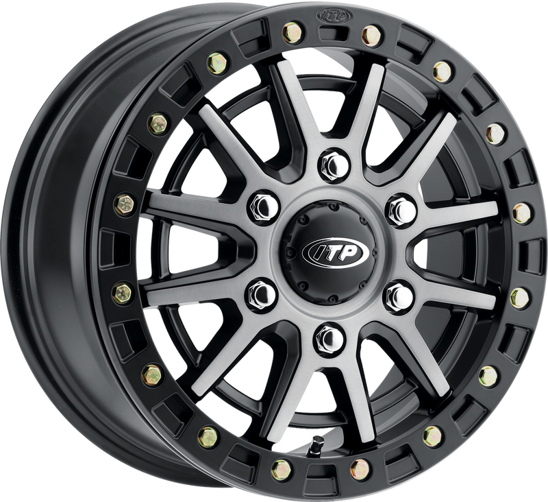 Itp 57-86545 1522771720B SD10 GREY / BLK RING 15X7 6/5.5 6+1