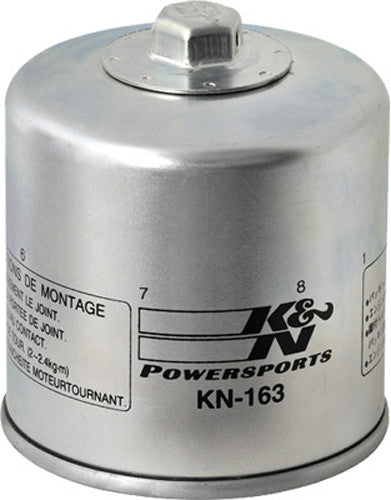 K & N OIL Filter - KN-163 BMW Motorcycles 1983-2008