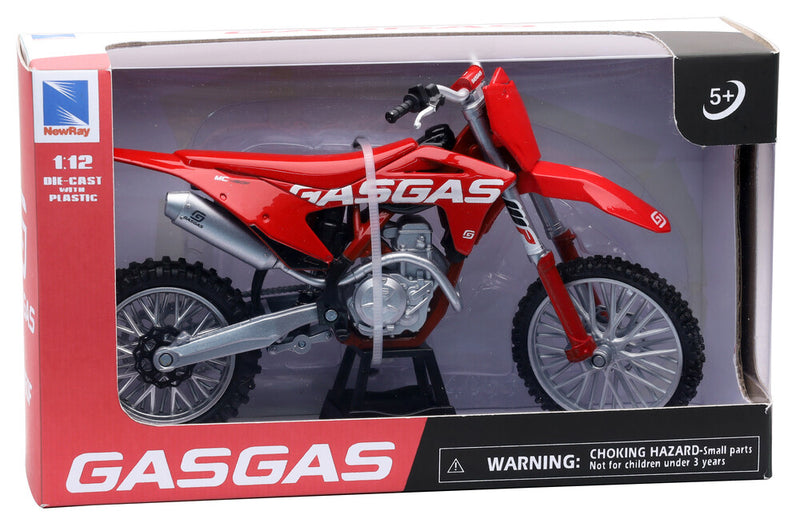 New Ray Toys 959-0166 58293 SCALE 1:12 GAS GAS MC450