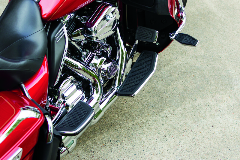 Kuryakyn 5914 Hex Brake Pedal Pad Chrome - User 1