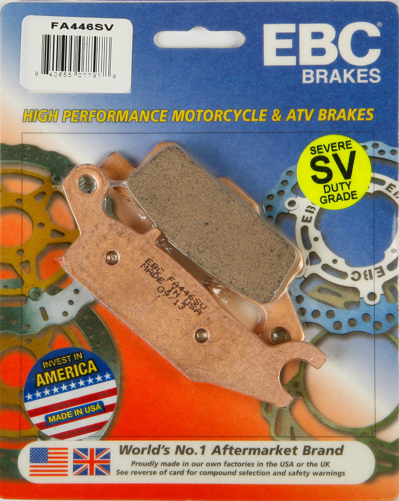 Ebc Brake Pads - FA446SV Yamaha Grizzly 2007-2015