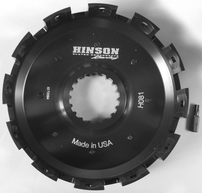 Hinson Racing Billet Clutch Basket - H081 Honda CR500R 1986-1989