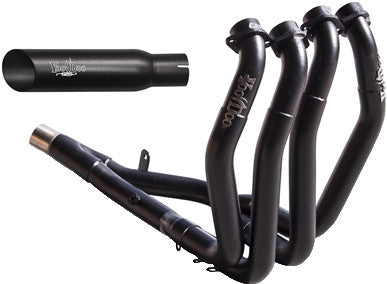 Voodoo Full System Suzuki Black 4 Into 1 Hayabusa - VEFSBUSAJ9B Suzuki 1300R Hayabusa 1999-2020