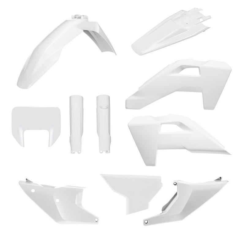 Polisport Full Plastic Kit White - 91661 Husqvarna Dirt Bikes 2026