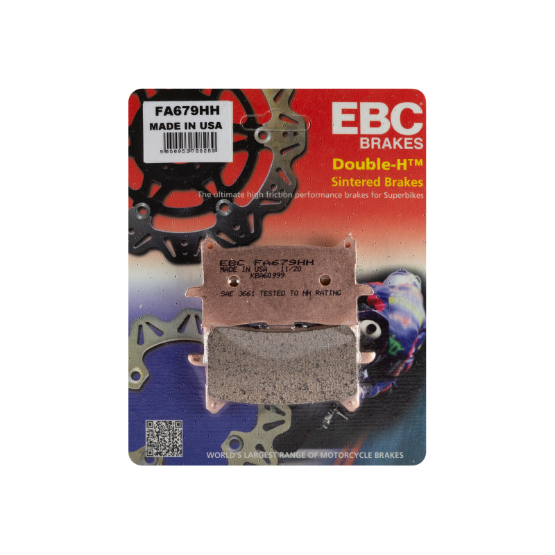 EBC FA679HH 19-21 Honda CB 650 R Front Left/right Sintered Hh/r Brake Pads - Photo - Primary