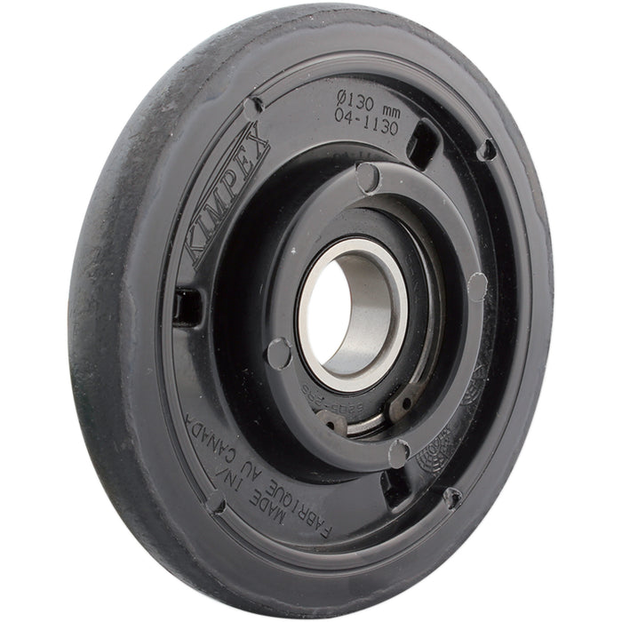 KIMPEX 4702-0156 298957 Idler Wheel with bearing 6205-2rs - black - group 14 - 130 mm od x 1" id