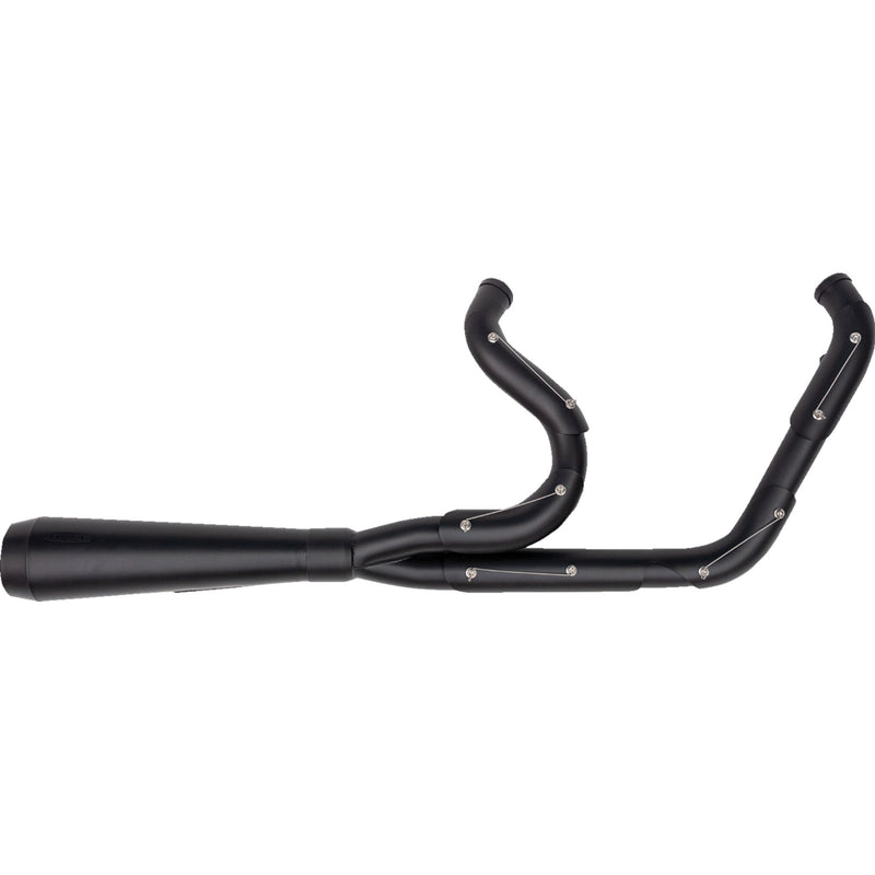 Trask Assault 2-Into-1 Exhaust System - TM-5020BKBK For Harley 2006-2017