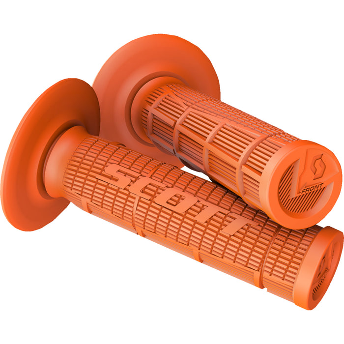 SCOTT 0630-3026 233927-0036 Radial Half Waffle Grips Grips - Half Waffle - Orange