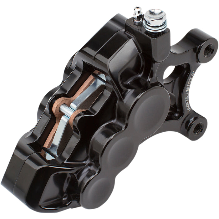 ARLEN NESS 1701-0605 02-211 Ness Tech Six-Piston Differential Bore Caliper - 6-Piston Caliper - Front Left - Black - 14"