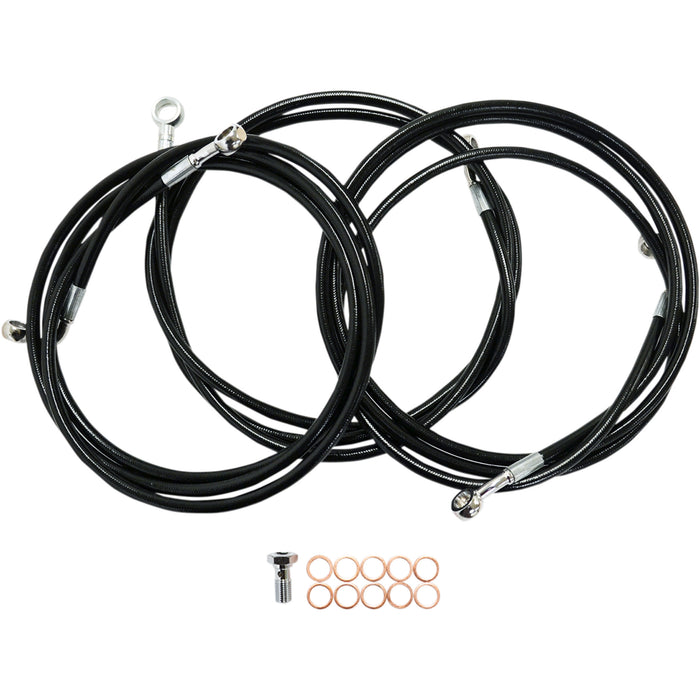 La Choppers Brake Line - LA-8052B16B For Harley Touring 2014-2020