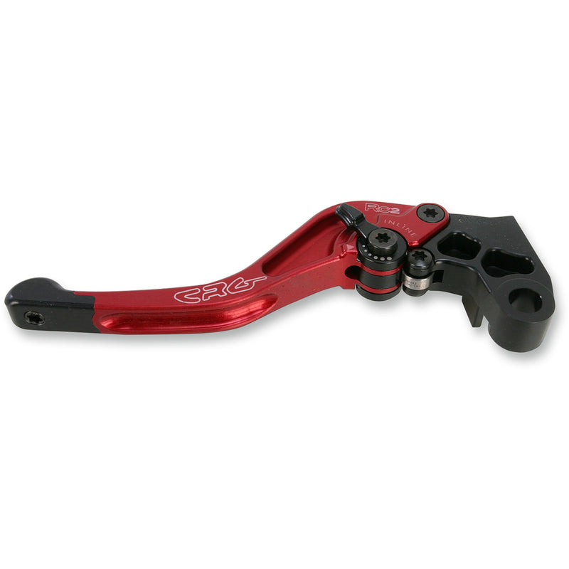 CRG 0613-0769 2AN-641-H-R RC2 Shorty Clutch Lever Clutch Lever - RC2 - Short - Red