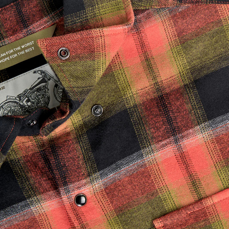 BILTWELL HI Test Flannel Shirt Rust
