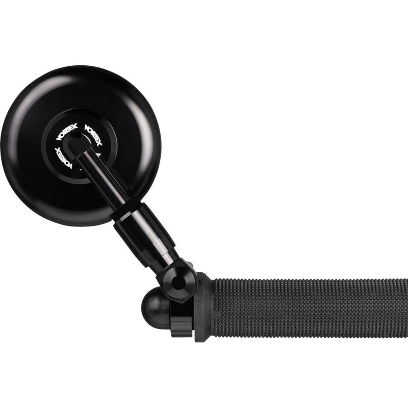 VORTEX 0640-1818 MR403 X30 Mirror Mirror - X30 - Side View - Round - with 1" Clamp - Black - Universal Left/Right