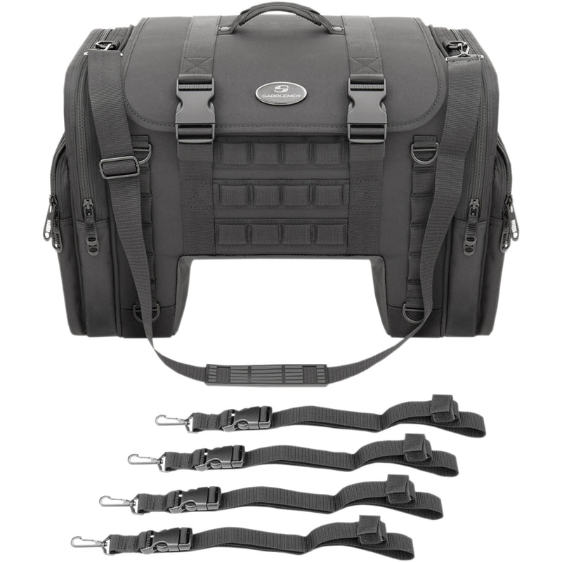 SADDLEMEN 3516-0270 EX00030A TS3200DE Tactical Seat Tunnel Bag Tactical Seat Tunnel Bag