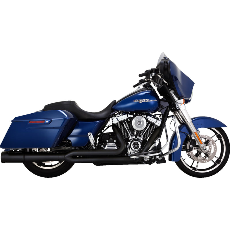 Vance & Hines Pro Pipe 2-Into-1 Exhaust System - 47383 For Harley Touring 2017-2025