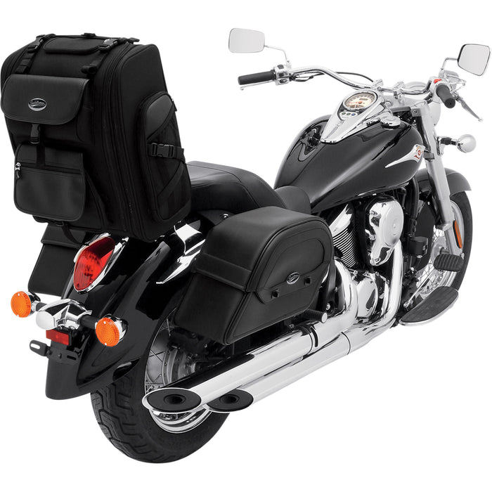 SADDLEMEN 3515-0080 3515-0080 S2200E Expandable Sissy Bar Bag