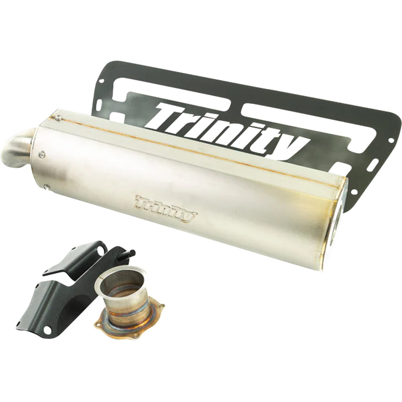 Trinity Racing Stage 5 Muffler - TR-4194S Polaris RZR 2024-2026