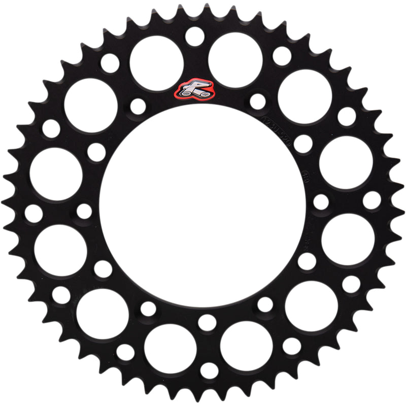 RENTHAL 1211-0020 123U-520-48GYBK Rear Sprocket Sprocket - Suzuki - Black - 48 Tooth