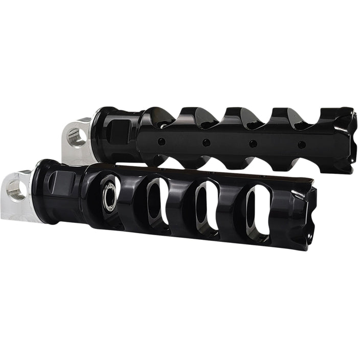 ACCUTRONIX 1620-2306 RP111-AKB Muzzle Brake Folding Footpegs Muzzle Brake Folding Pegs - Black