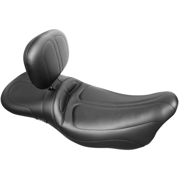 LE PERA 0801-1216 LK-957DLTBR  Maverick Daddy Long Legs Seat - Tall - Backrest - FLH '08+