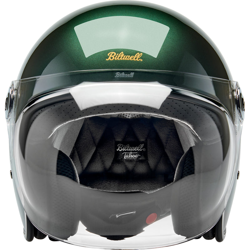 BILTWELL Tahoe™ Solid Helmet - Metallic Sierra Green