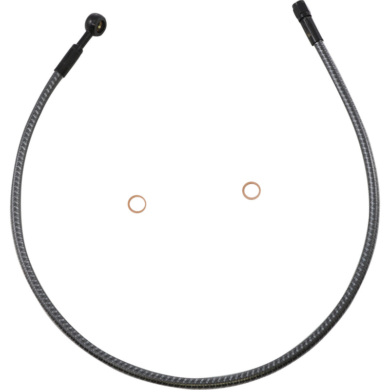 MAGNUM SHIELDING 1741-6312 AS77628 KARBONFIBR Designer Series ABS-Specific Front Upper Brake Kit - Brake Line - Front - 10 mm - 180° - 28" - KARBONFIBR