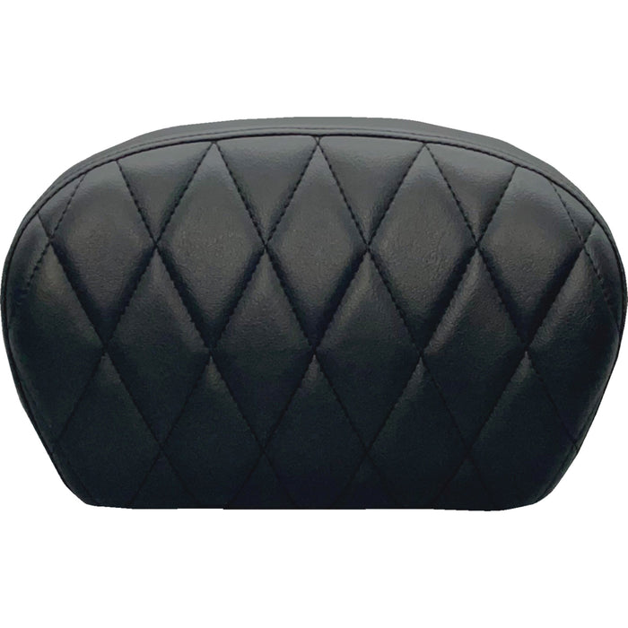 LE PERA 0801-1442 L-SBP01DM-DULL Sissy Bar Pad - Single Diamond - Dull Black