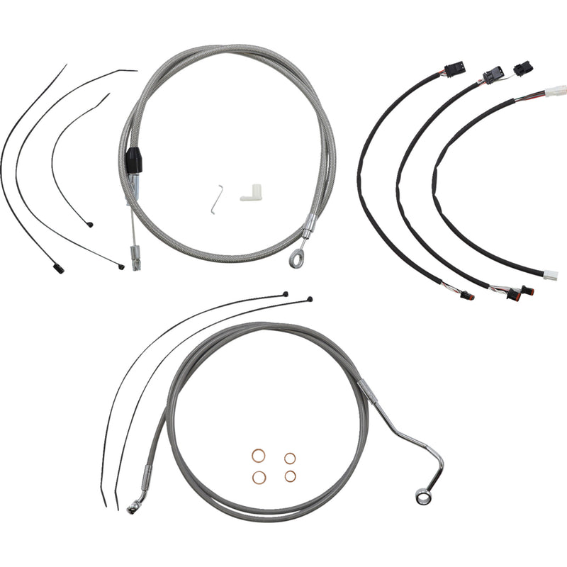 Magnum Shielding Cable Kit - 5891152 For Harley Road King 2021-2022