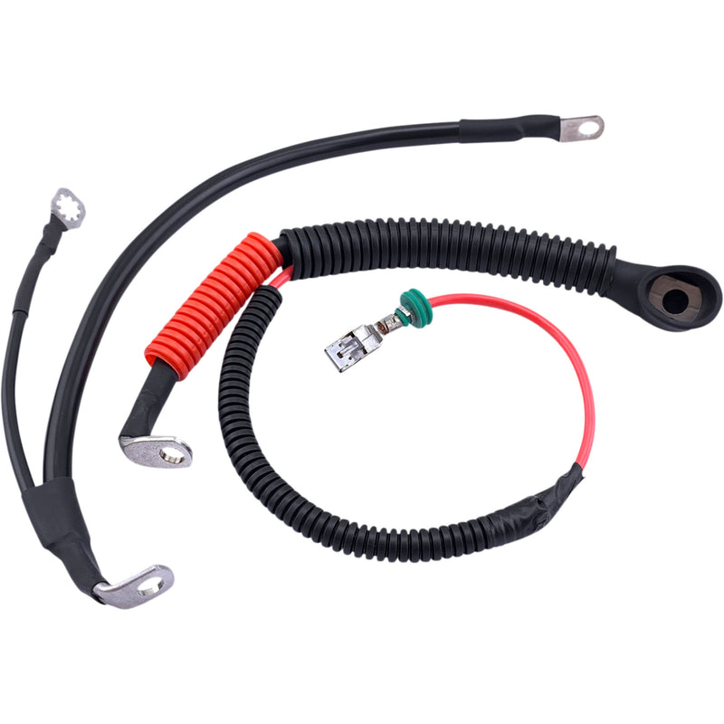 Drag Specialties Battery Cable Kit - 2113-0736 For Harley Touring 2009-2013