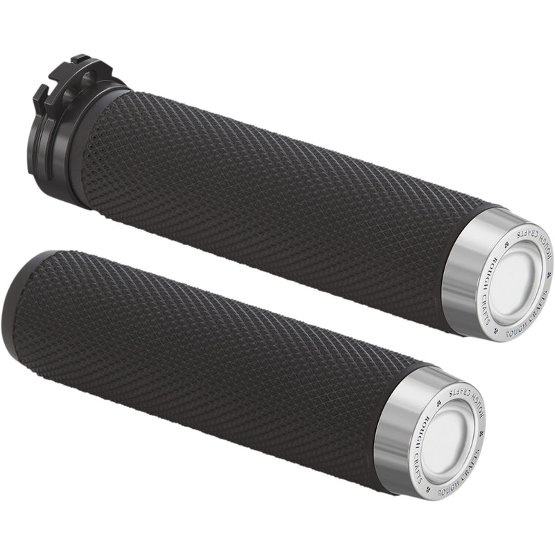 Rough Crafts Grips - RC-500-001 For Harley Motorcycles 1986-2020