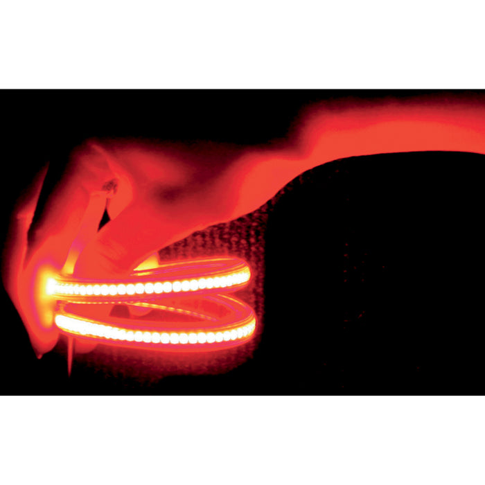 CUSTOM DYNAMICS 2040-0935 TF20RR TruFLEX® Flexible LED Strip TruFLEX® LED Strip - 3.4" - Red/Red