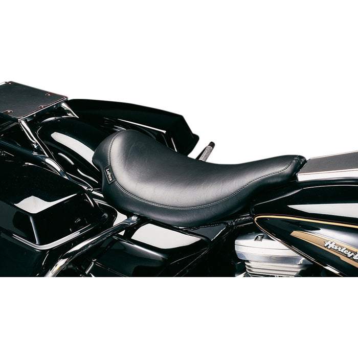 LE PERA 1910-2161 LH-857RK Silhouette Solo Seat - Smooth - Black - FLHR '97-'07