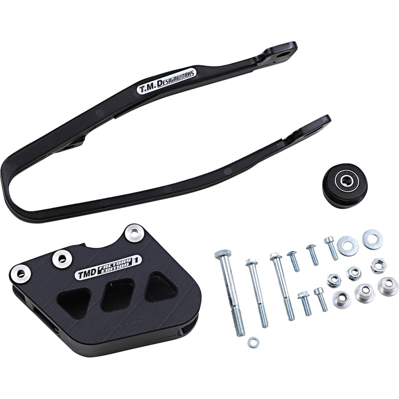 T.m. Designworks Chain Guide And Slider Kit - YCP-OR1-BK Yamaha Dirt Bikes 2002-2007
