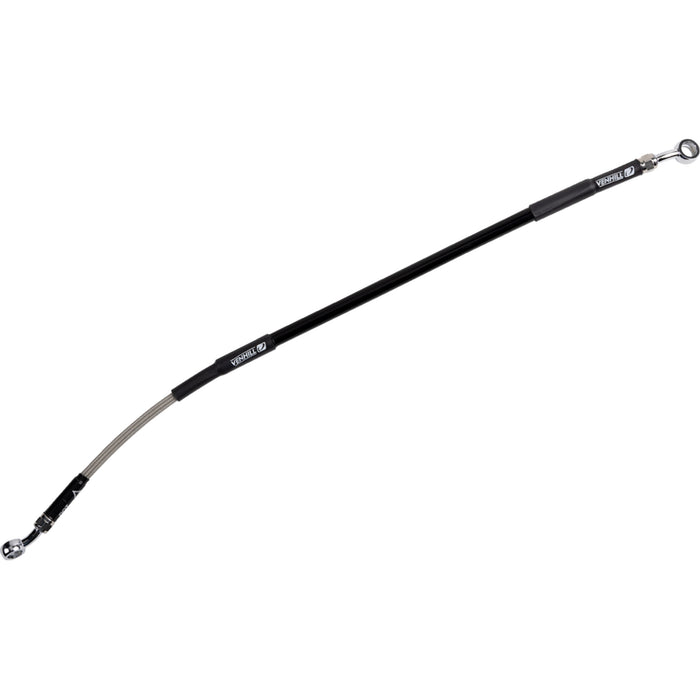 MOOSE OFFROAD 1741-6423 Y01-2-043/P Stainless Steel Braided Brake Line Brake Line - Stainless Steel