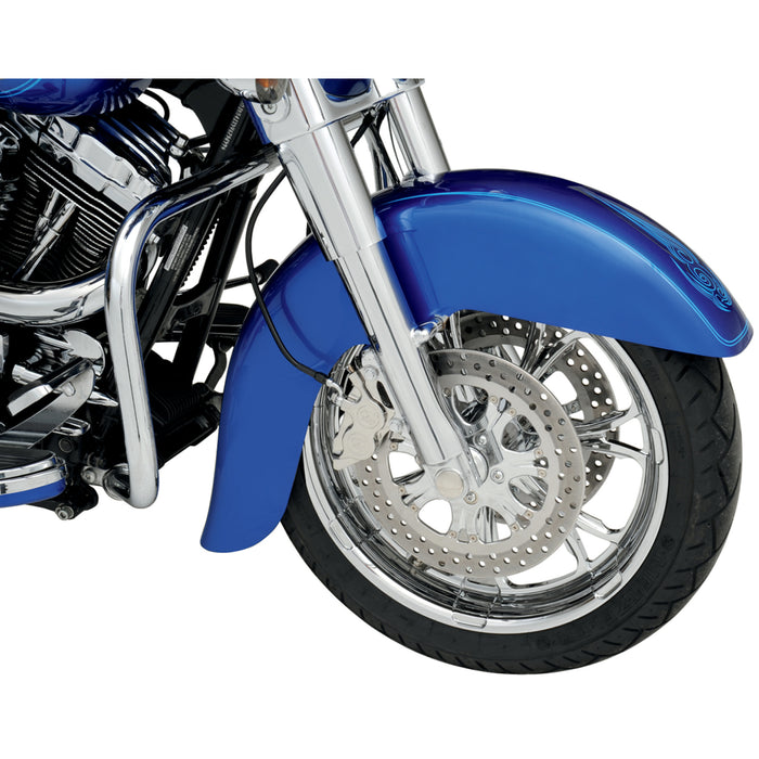 KLOCK WERKS 1401-0196 KWF-01-0100 WFB™ Benchmark Front Fender - Steel - Black - 16"-18"