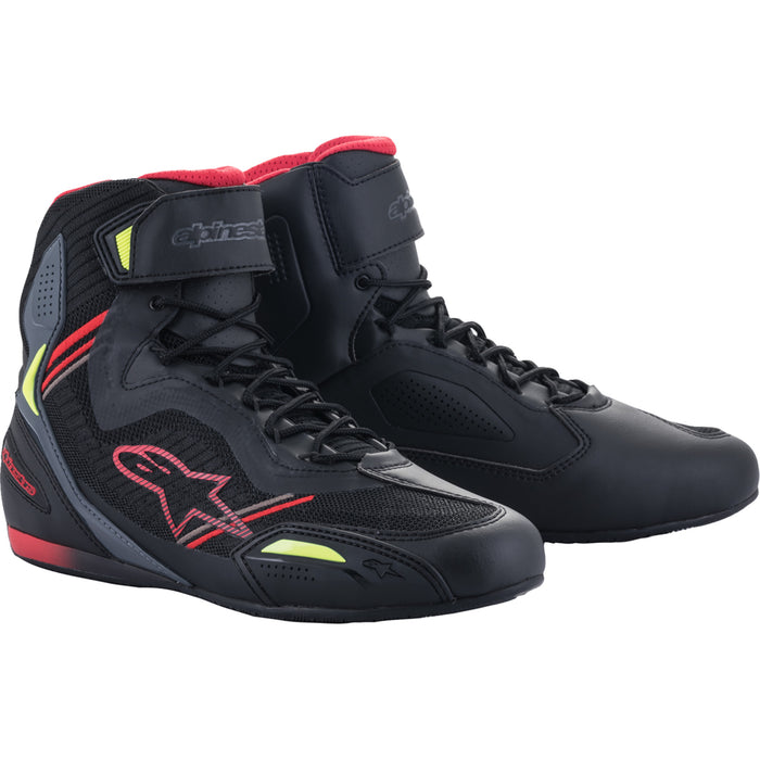 ALPINESTARS 3405-3043 251031913614 Faster-3 Rideknit® Shoes black/red/yellow - us 14