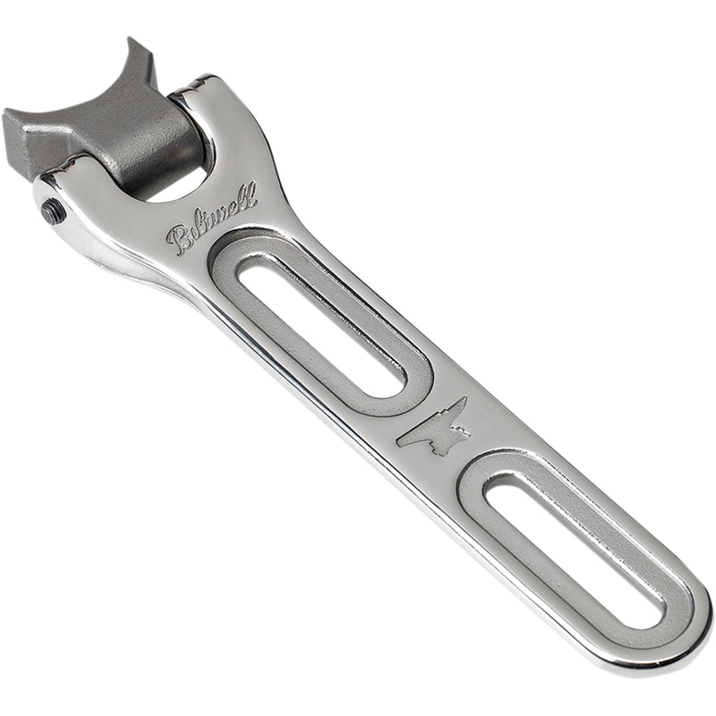 BILTWELL 0820-0046 4311 Cast Stainless-Steel Seat Hinge Seat Mount Hinge - Stainless Steel