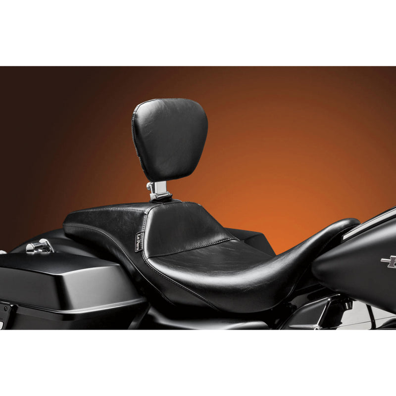 LePera Outcast Daddy Long Legs Seat - LK-987DLBR For Harley Touring 2008-2024