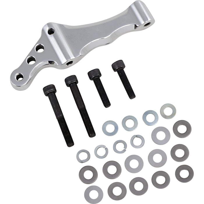 SPEED MERCHANT 1704-0362 SM-HDRBM13LP Radial Front Brake Caliper Mounts Caliper Mount - 13" - Left - Polished