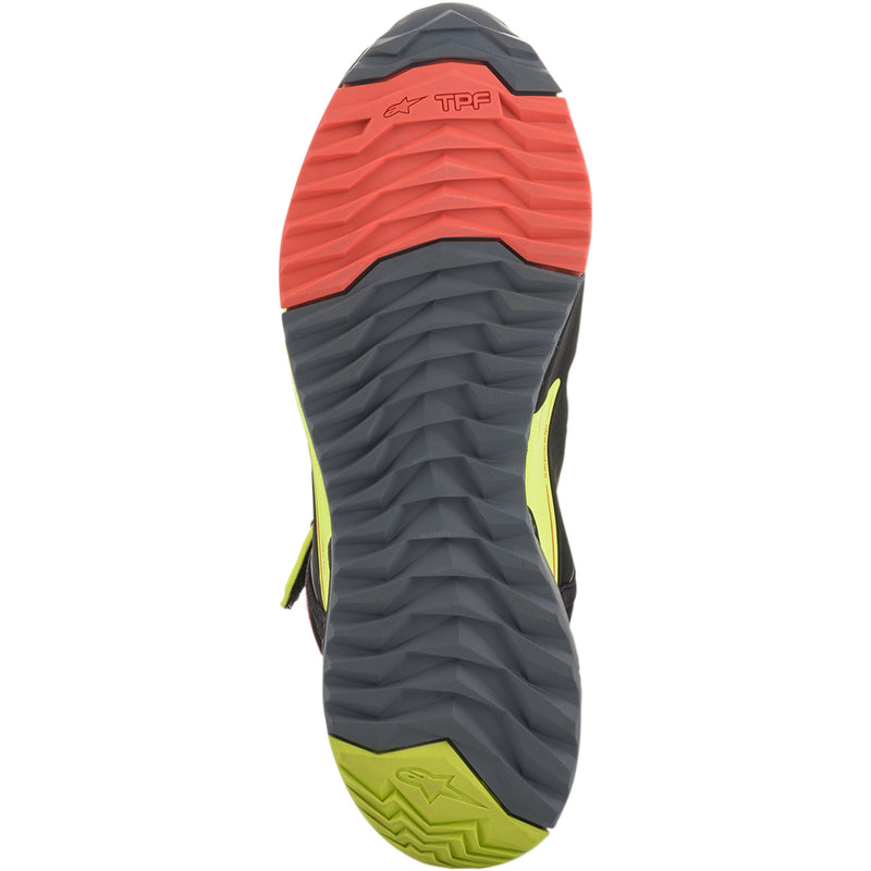 ALPINESTARS 3405-2546 2611820153810 CR-X Drystar® Riding Shoes CR-X Drystar® Shoes - Black/Red/Yellow Fluorescent - US 10